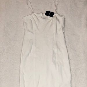 Ivory mini dress